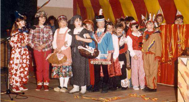 Kinderkarneval 1987 in Bentfeld